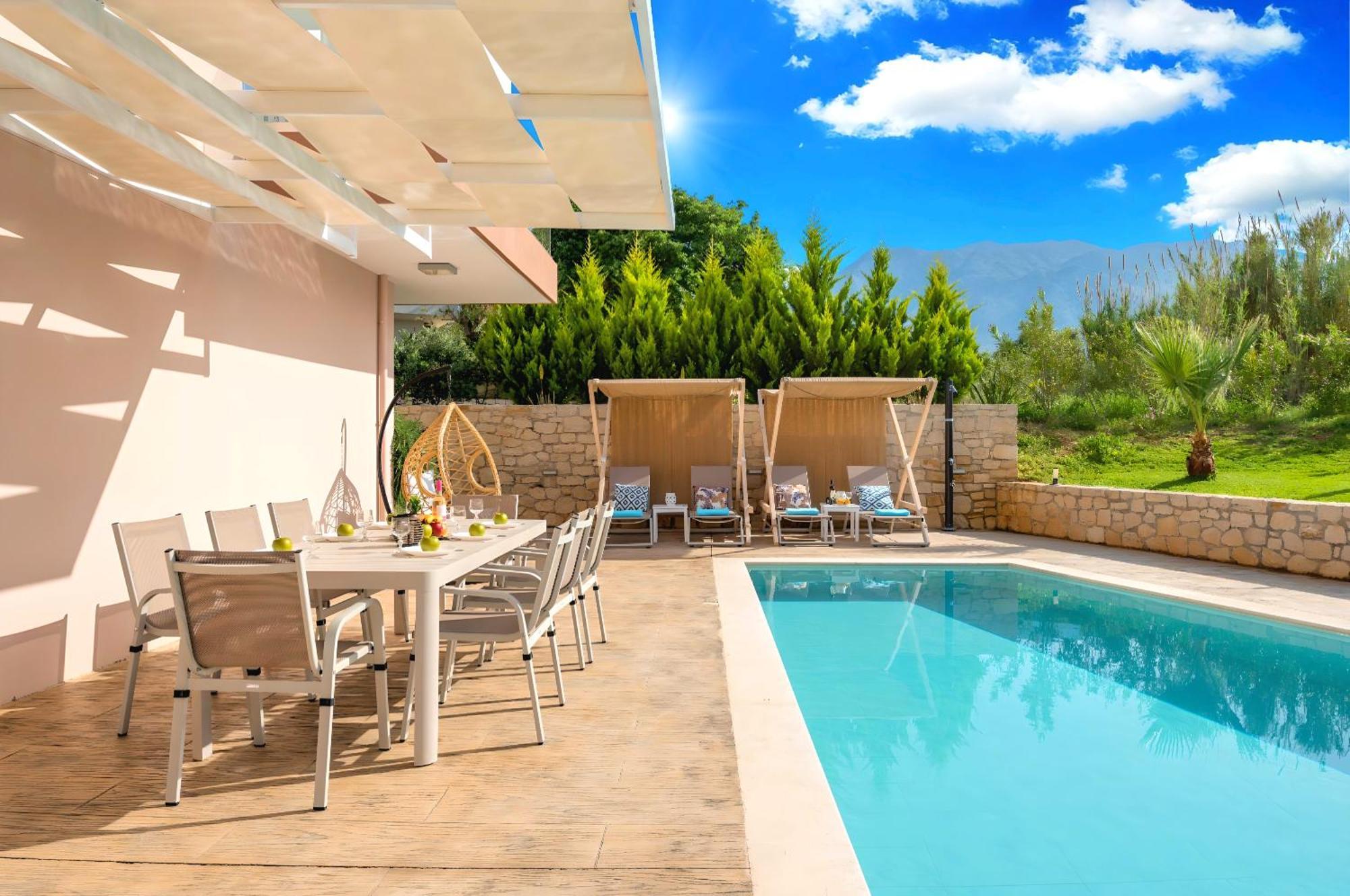 Allas Villa Heated Pool 하니아 외부 사진